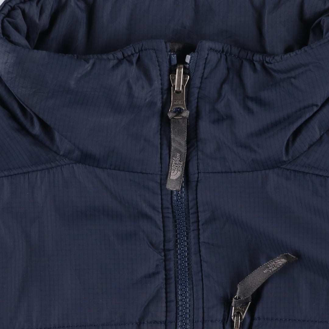 90s-00'S The North Face Men's Padded Puffer Jacket, Size XL Nylon navy blue type Vintage Second Hand
