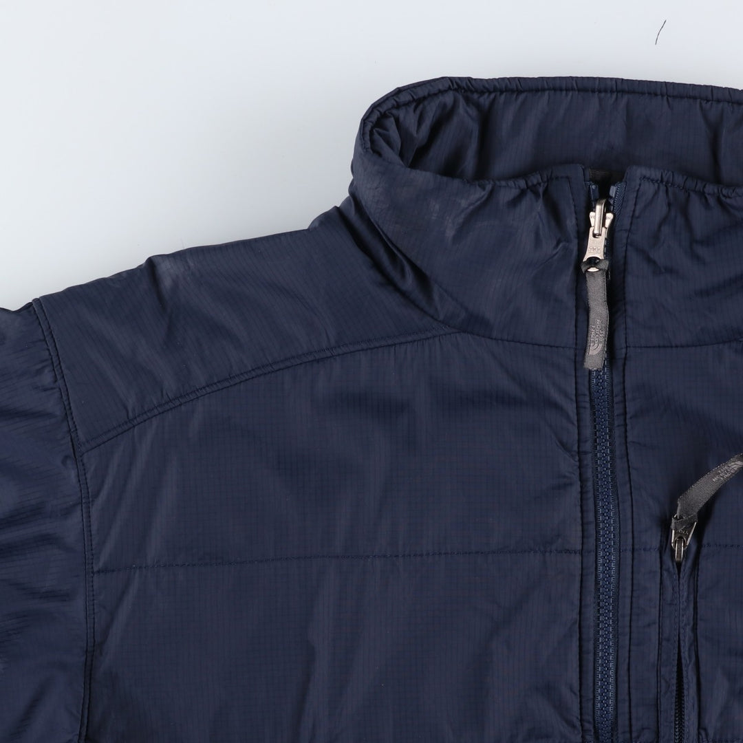 90s-00'S The North Face Men's Padded Puffer Jacket, Size XL Nylon navy blue type Vintage Second Hand