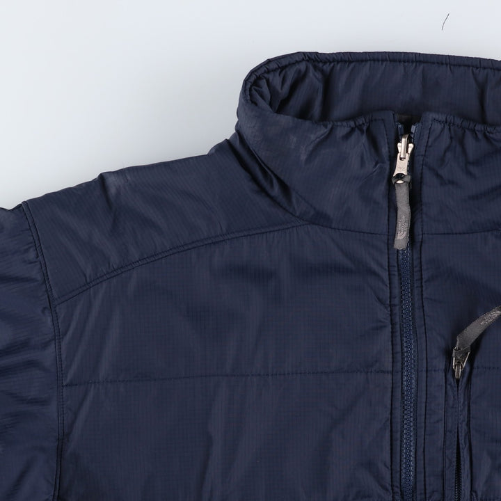 90s-00'S The North Face Men's Padded Puffer Jacket, Size XL Nylon navy blue type Vintage Second Hand
