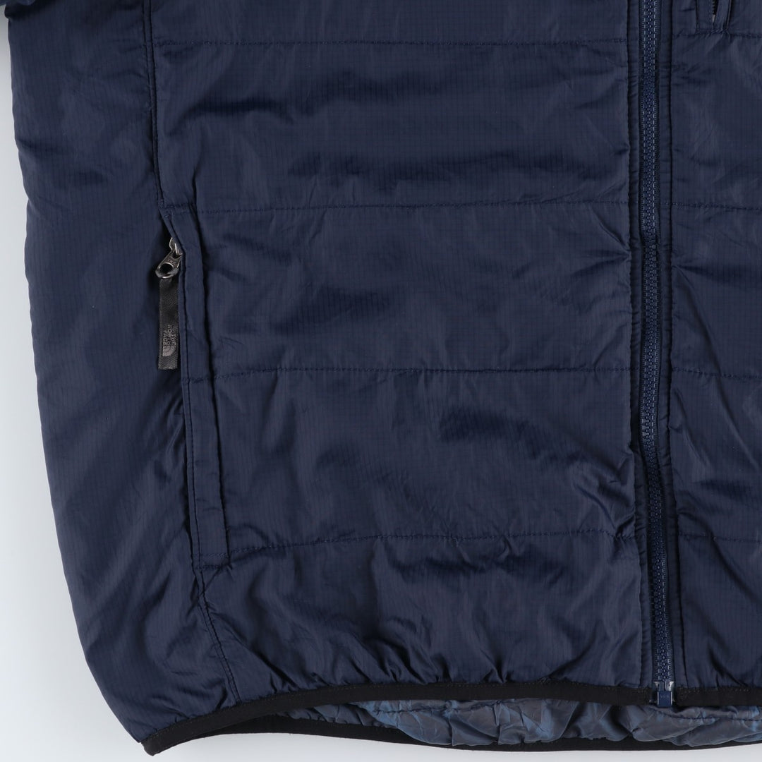 90s-00'S The North Face Men's Padded Puffer Jacket, Size XL Nylon navy blue type Vintage Second Hand