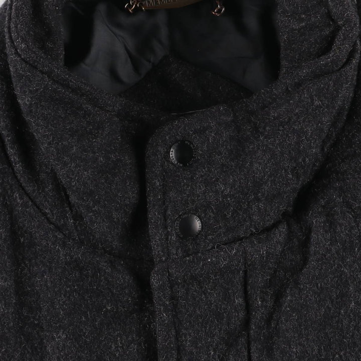 MEMBERS ONLY Padded Wool Harrington Sports Jacket, Men's Size XL wool Charcoal Vintage Second Hand