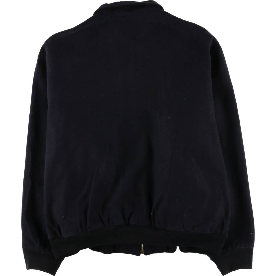 Ralph Lauren POLO by Ralph Lauren padded wool sports jacket, men's size XL wool navy blue type Vintage Second Hand