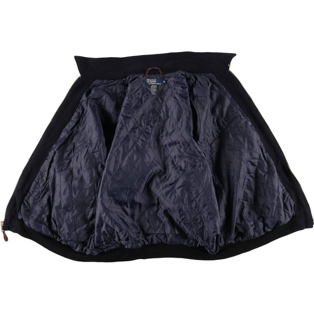 Ralph Lauren POLO by Ralph Lauren padded wool sports jacket, men's size XL wool navy blue type Vintage Second Hand