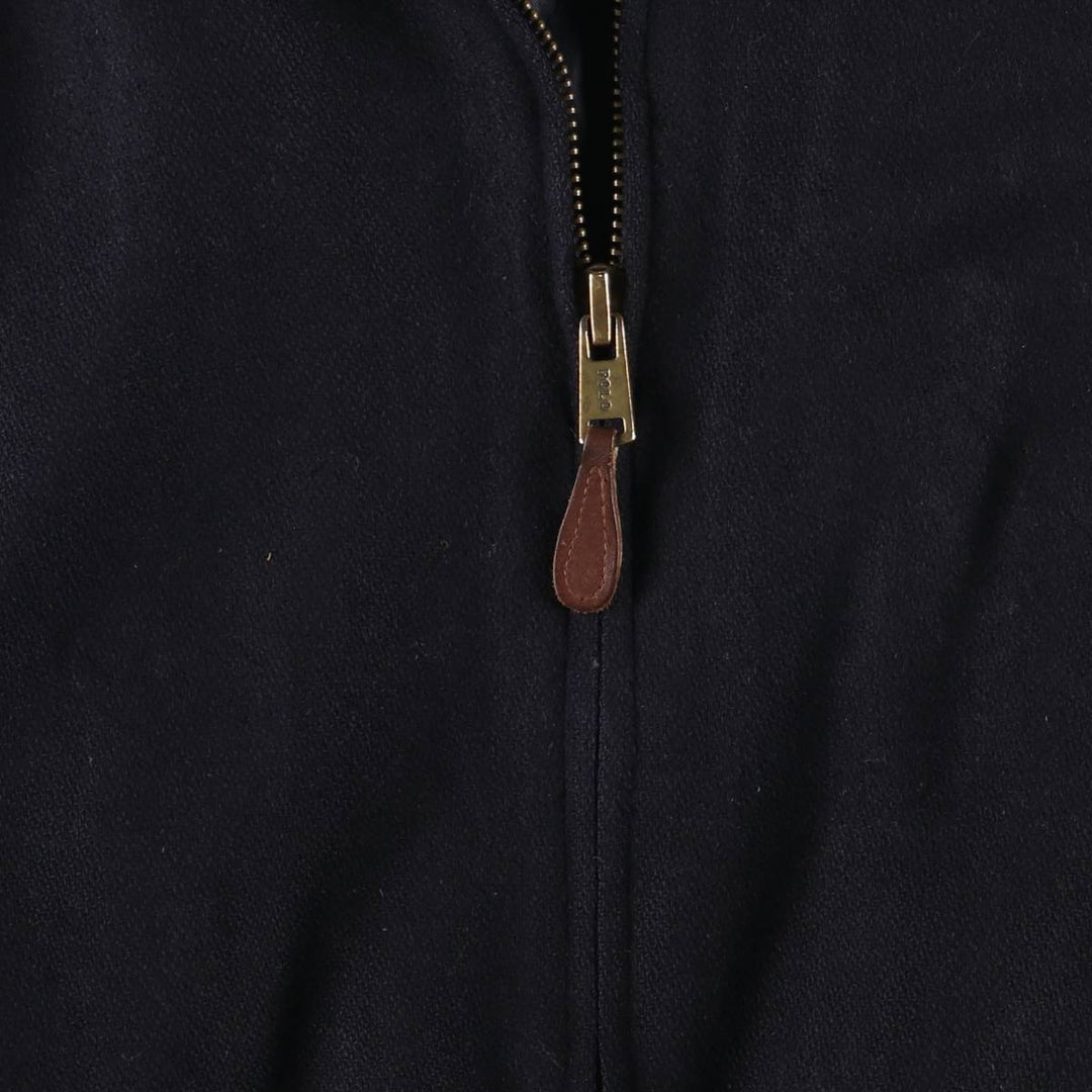 Ralph Lauren POLO by Ralph Lauren padded wool sports jacket, men's size XL wool navy blue type Vintage Second Hand