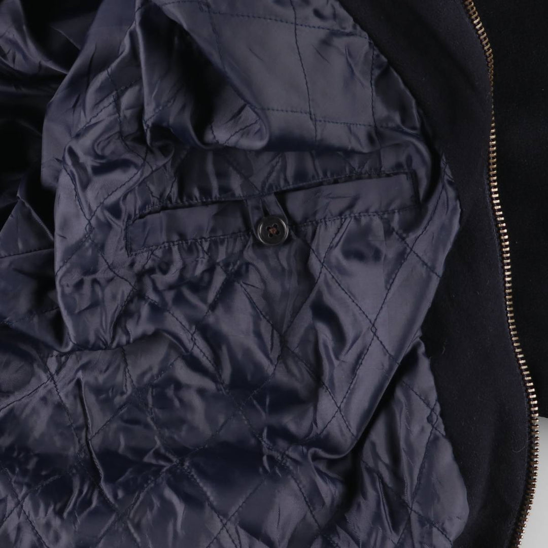 Ralph Lauren POLO by Ralph Lauren padded wool sports jacket, men's size XL wool navy blue type Vintage Second Hand