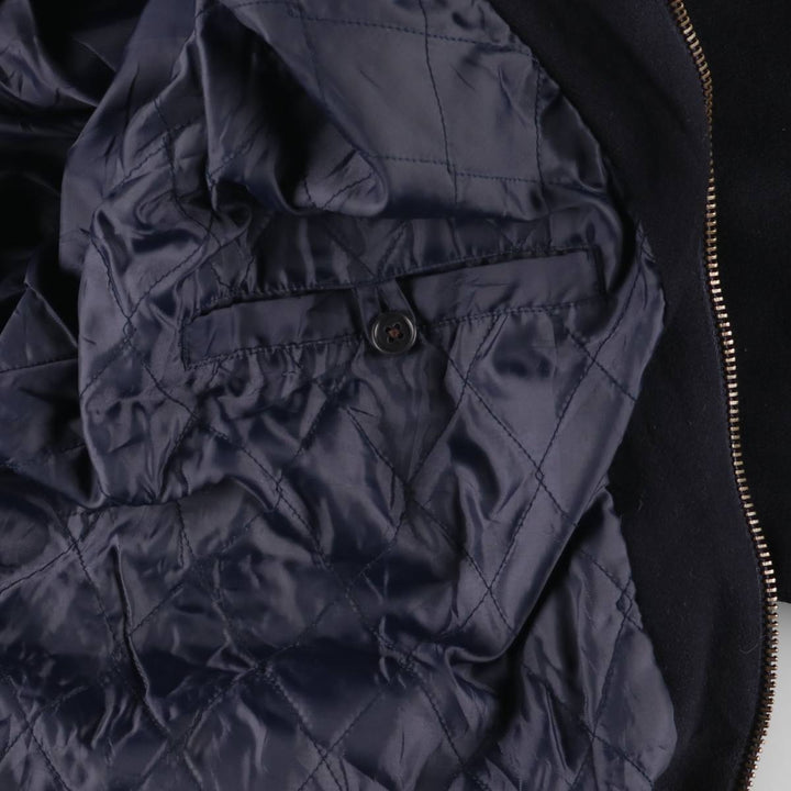 Ralph Lauren POLO by Ralph Lauren padded wool sports jacket, men's size XL wool navy blue type Vintage Second Hand