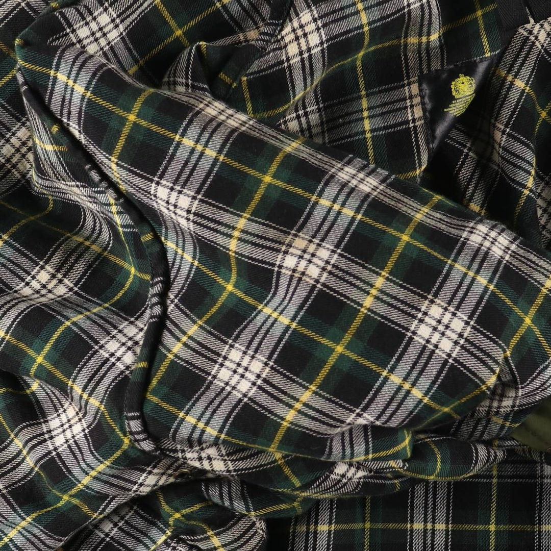 Vintage 1980s-1990'S Barbour Beaufort 3 Warrant Waxed Cotton Oiled Jacket, Made in England, Men's Size L cotton Khaki type Vintage Second Hand