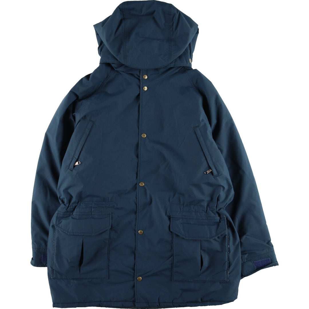 LL Bean Thinsulate Gore-Tex Padded Mountain Parka Shell Jacket, Made in the USA, Men's XL Nylon (Gore-Tex) navy blue type Vintage Second Hand