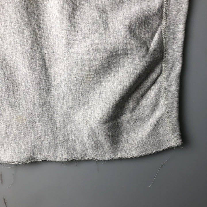 90'S Champion Reverse Weave University of Wisconsin College Sweatshirt with Embroidered Tag, Made in USA cotton gray type Vintage Second Hand