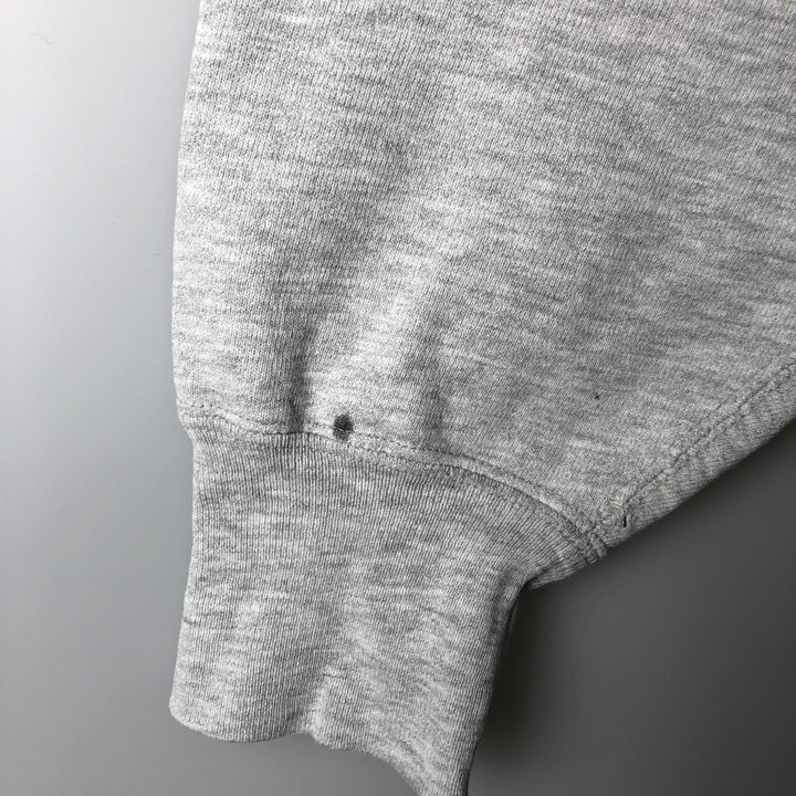 90'S Champion Reverse Weave University of Wisconsin College Sweatshirt with Embroidered Tag, Made in USA cotton gray type Vintage Second Hand