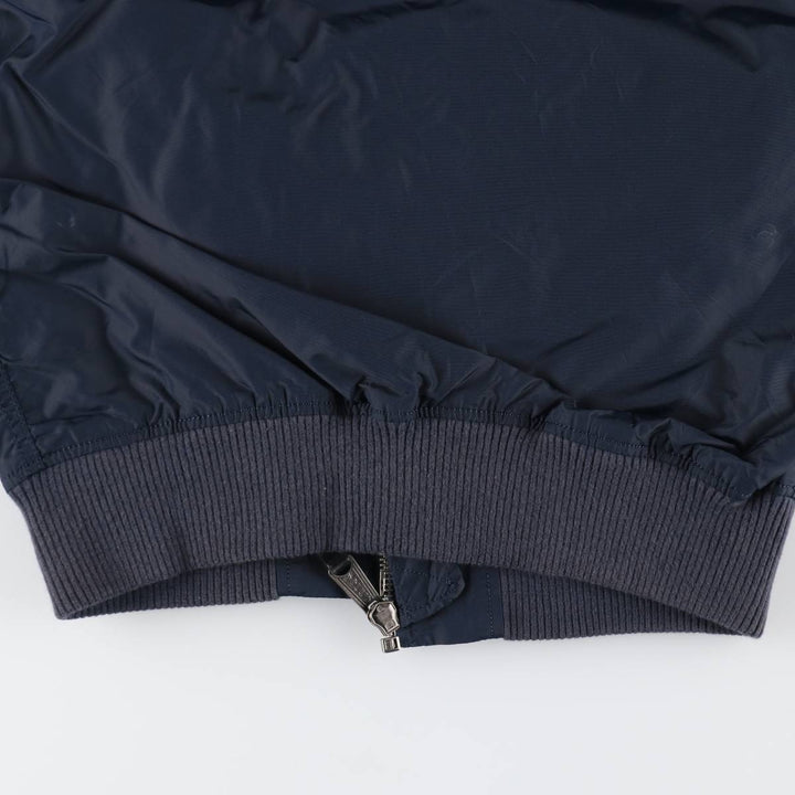 Civilian Alpha MA-1 Type Military Flight Jacket Men's M Size Nylon navy blue type Vintage Second Hand