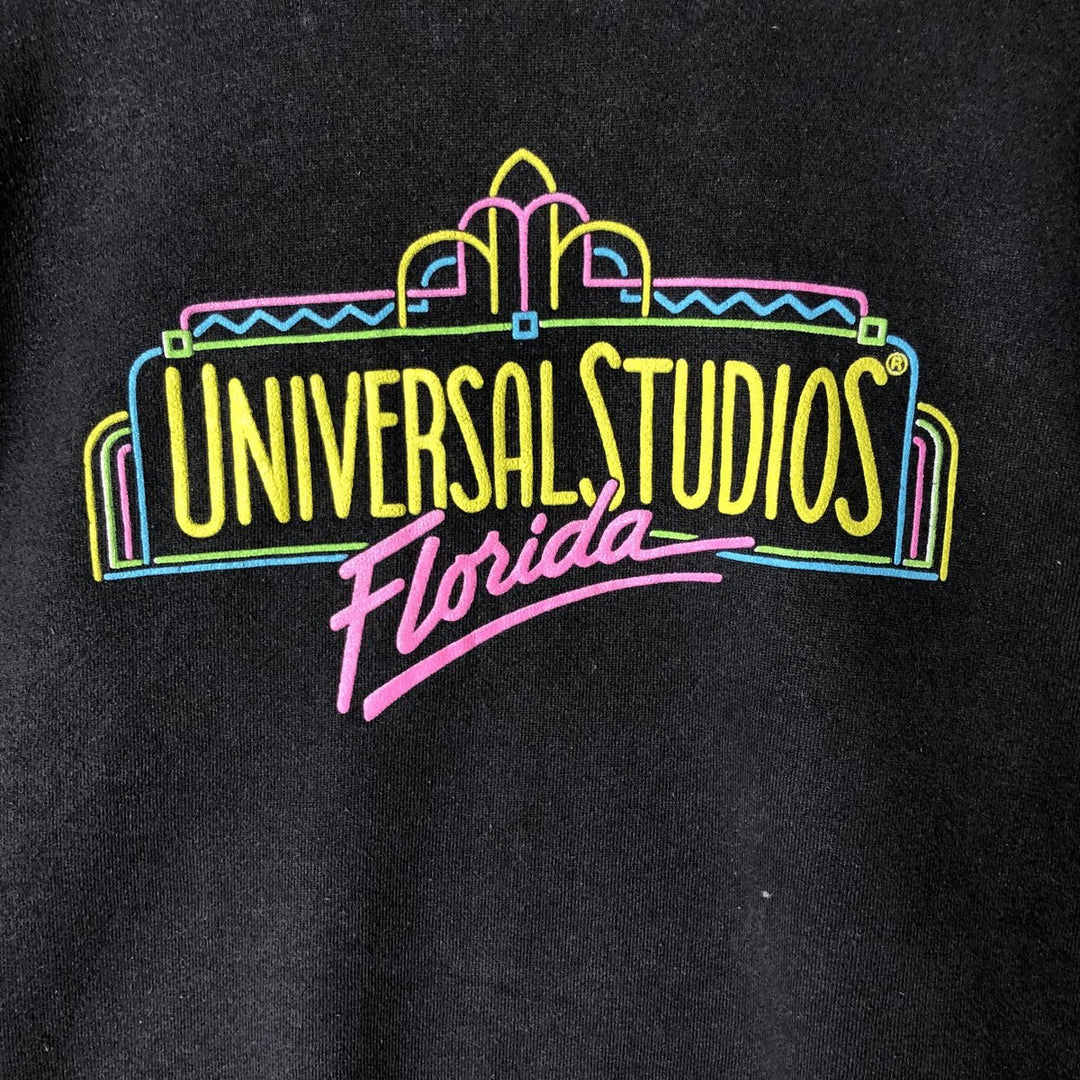 Universal Studios Advertising Sweatshirt, Made in USA, Men's XL cotton black type Vintage Second Hand