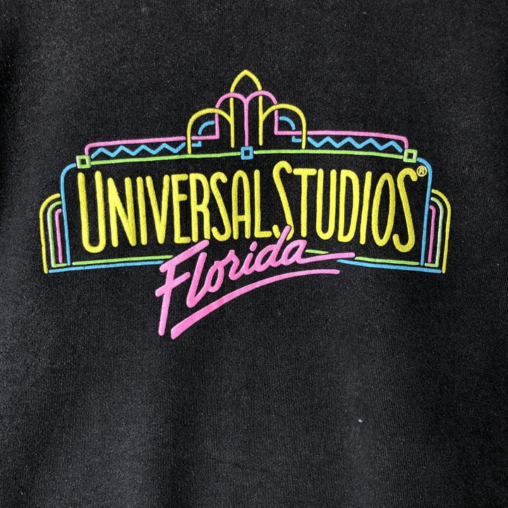 Universal Studios Advertising Sweatshirt, Made in USA, Men's XL cotton black type Vintage Second Hand