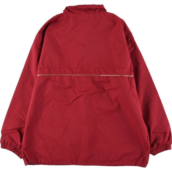 00s~ Reebok nylon jacket, men's XL size Nylon red type Vintage Second Hand