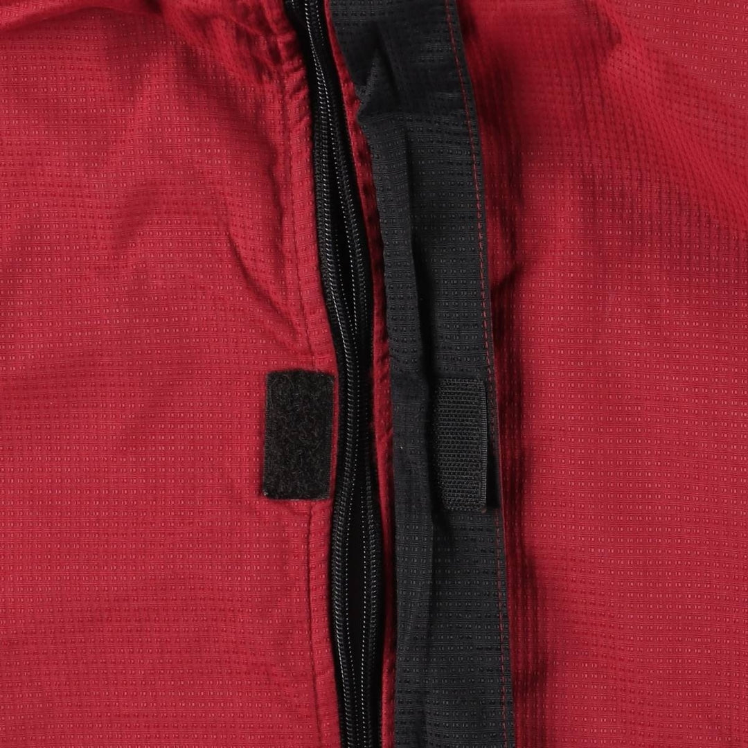 00s~ Reebok nylon jacket, men's XL size Nylon red type Vintage Second Hand