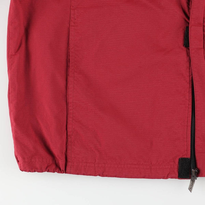 00s~ Reebok nylon jacket, men's XL size Nylon red type Vintage Second Hand