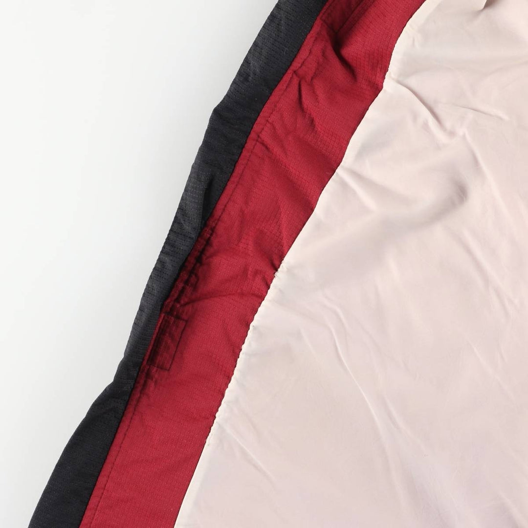00s~ Reebok nylon jacket, men's XL size Nylon red type Vintage Second Hand
