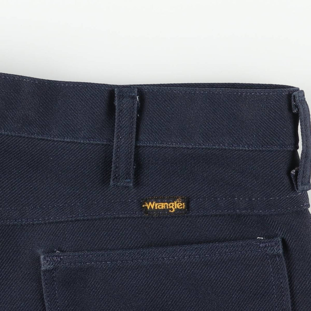 Vintage 1980'S Wrangler Dress Jeans, Slacks, Made in USA, Men's Size W36 unclear navy blue type Vintage Second Hand