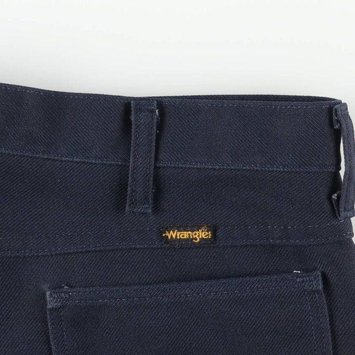 Vintage 1980'S Wrangler Dress Jeans, Slacks, Made in USA, Men's Size W36 unclear navy blue type Vintage Second Hand