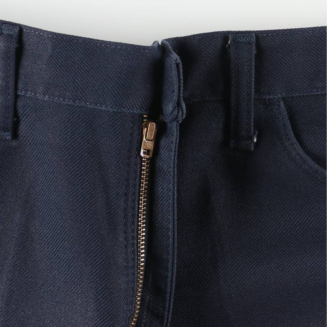 Vintage 1980'S Wrangler Dress Jeans, Slacks, Made in USA, Men's Size W36 unclear navy blue type Vintage Second Hand