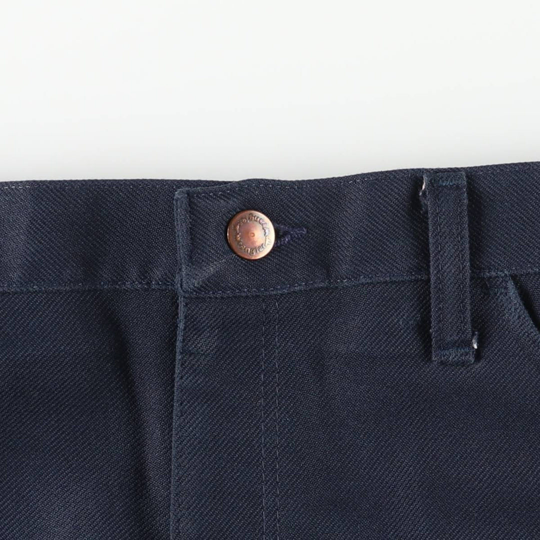 Vintage 1980'S Wrangler Dress Jeans, Slacks, Made in USA, Men's Size W36 unclear navy blue type Vintage Second Hand