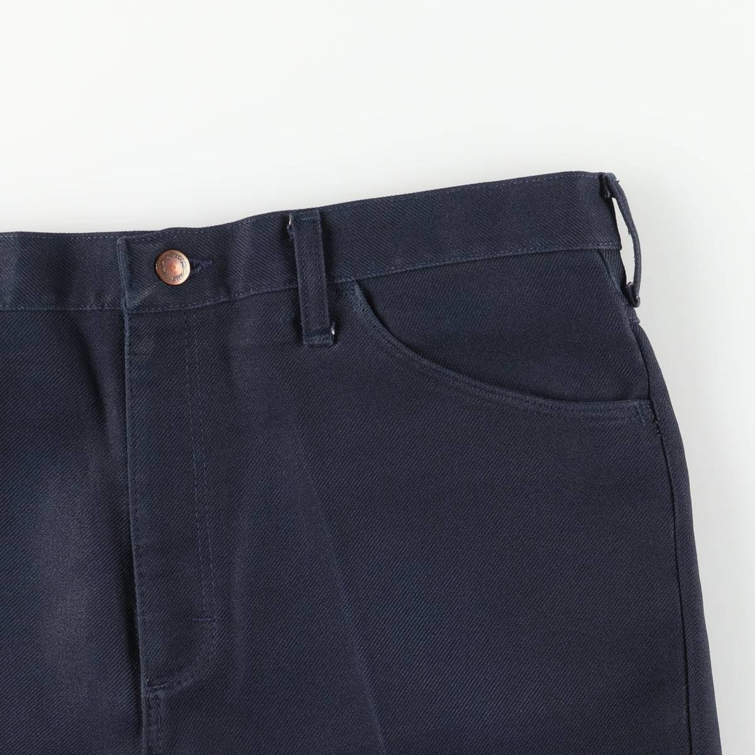 Vintage 1980'S Wrangler Dress Jeans, Slacks, Made in USA, Men's Size W36 unclear navy blue type Vintage Second Hand
