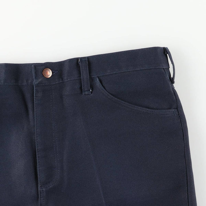 Vintage 1980'S Wrangler Dress Jeans, Slacks, Made in USA, Men's Size W36 unclear navy blue type Vintage Second Hand