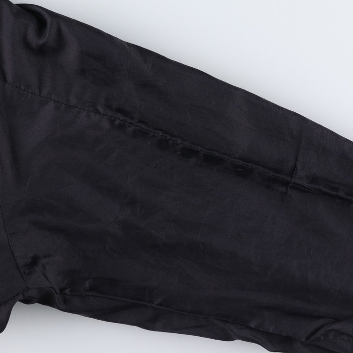 Vintage Balster Jacket, Suede Leather Blouson, Men's XL Genuine Leather Suede Leather black type Vintage Second Hand