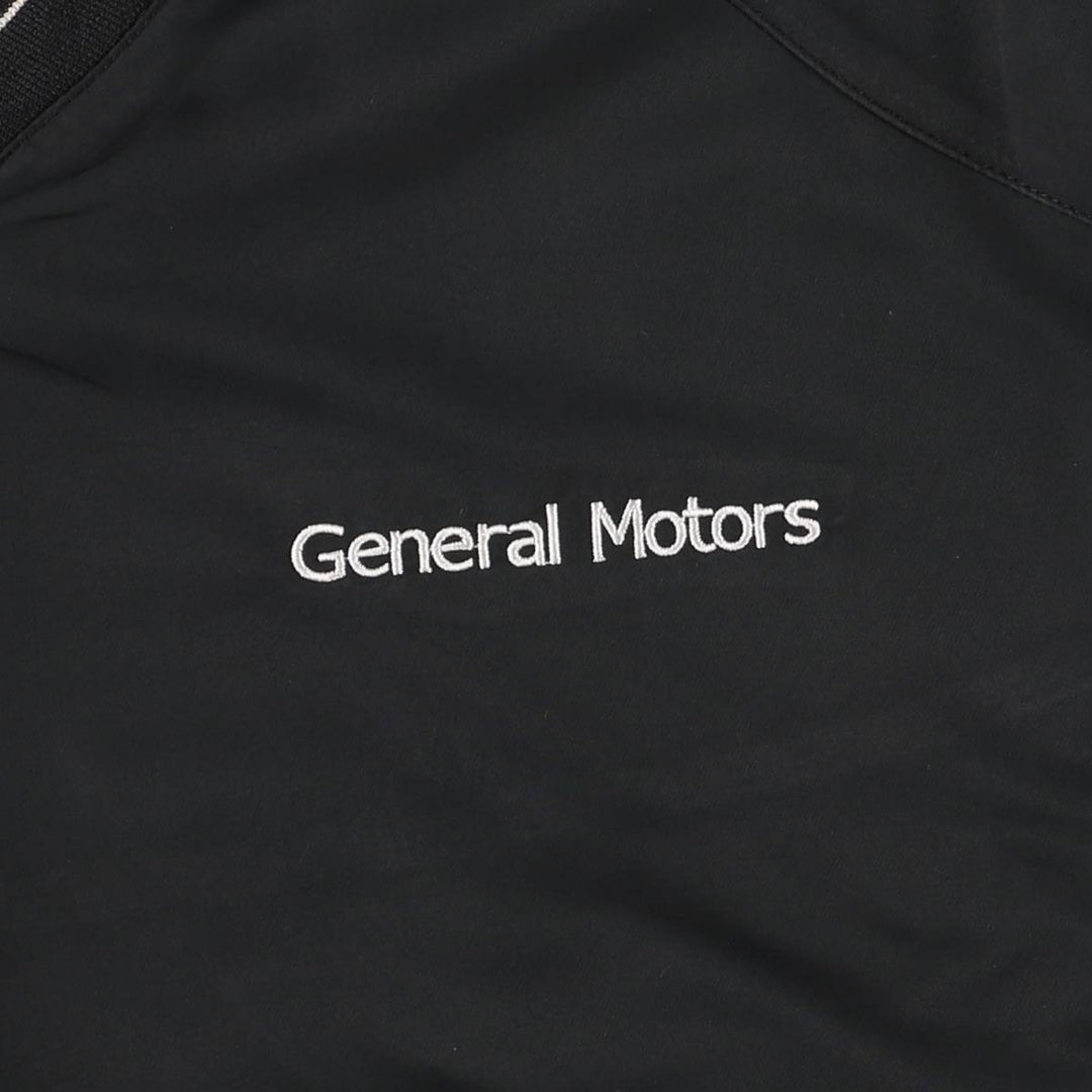 Nike Golf General Motors V-neck warm-up pullover, men's size L polyester black type Vintage Second Hand