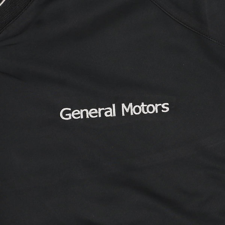 Nike Golf General Motors V-neck warm-up pullover, men's size L polyester black type Vintage Second Hand