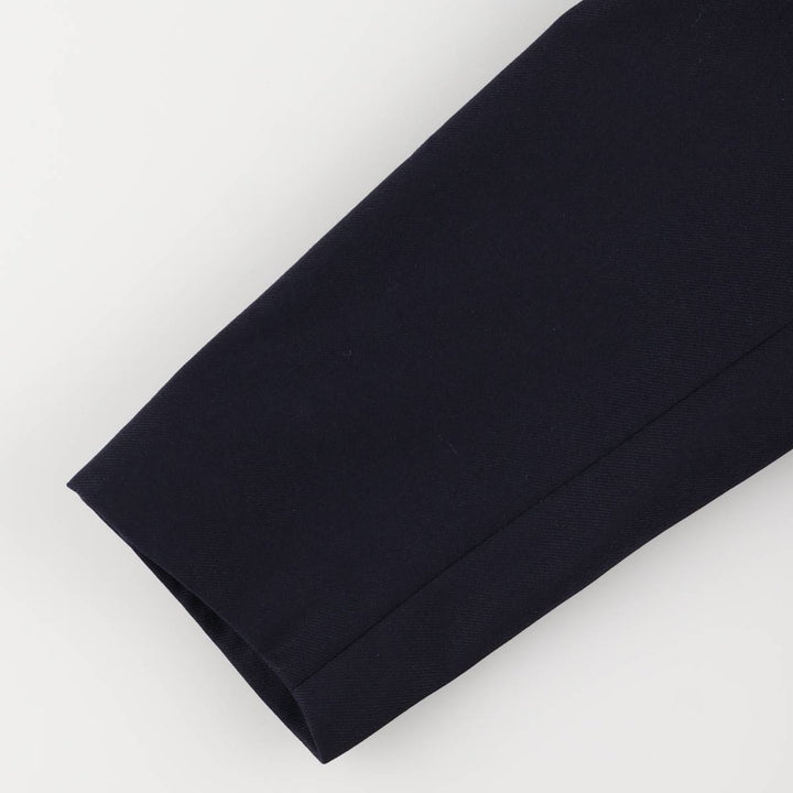 El Corte Ingles Emidio Tucci double-breasted peak lapel navy blazer, men's size L wool navy blue type Vintage Second Hand
