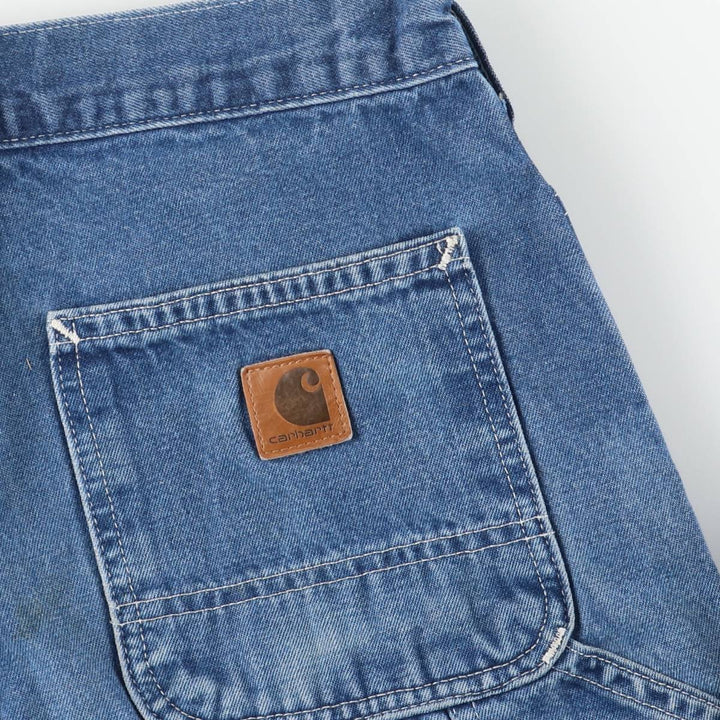 Carhartt Original Dungaree Fit Denim Painter Pants, Men's, W30 equivalent cotton blue type Vintage Second Hand