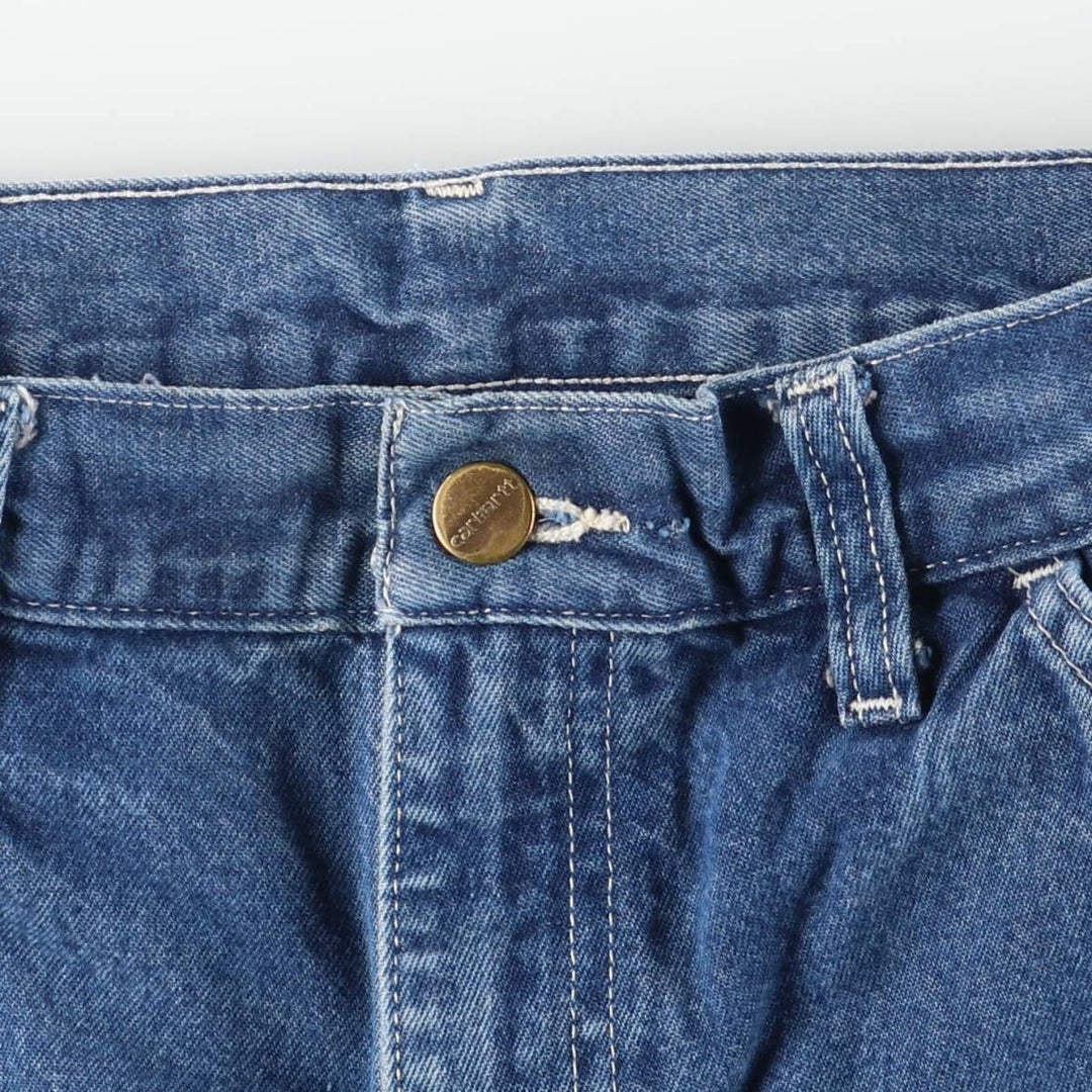 Carhartt Original Dungaree Fit Denim Painter Pants, Men's, W30 equivalent cotton blue type Vintage Second Hand