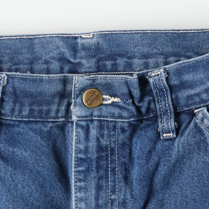 Carhartt Original Dungaree Fit Denim Painter Pants, Men's, W30 equivalent cotton blue type Vintage Second Hand