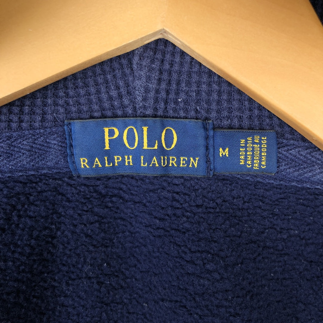 Ralph Lauren POLO RALPH LAUREN Sweat Full Zip Hoodie Men's M unclear blue type Vintage Second Hand