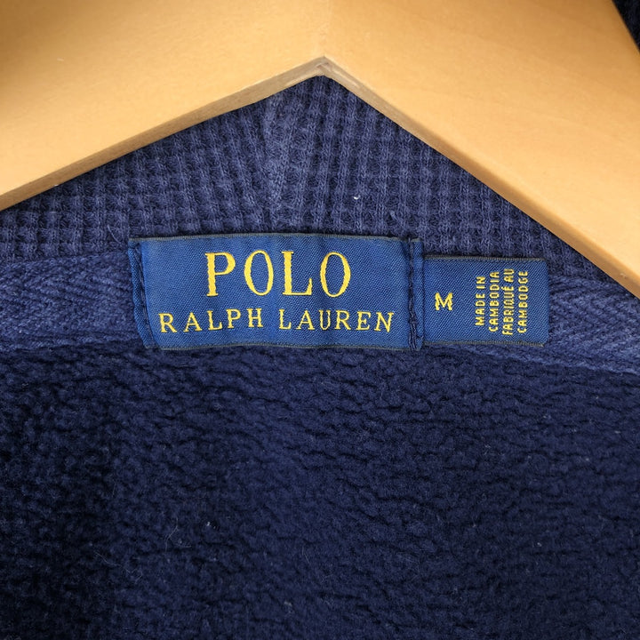 Ralph Lauren POLO RALPH LAUREN Sweat Full Zip Hoodie Men's M unclear blue type Vintage Second Hand
