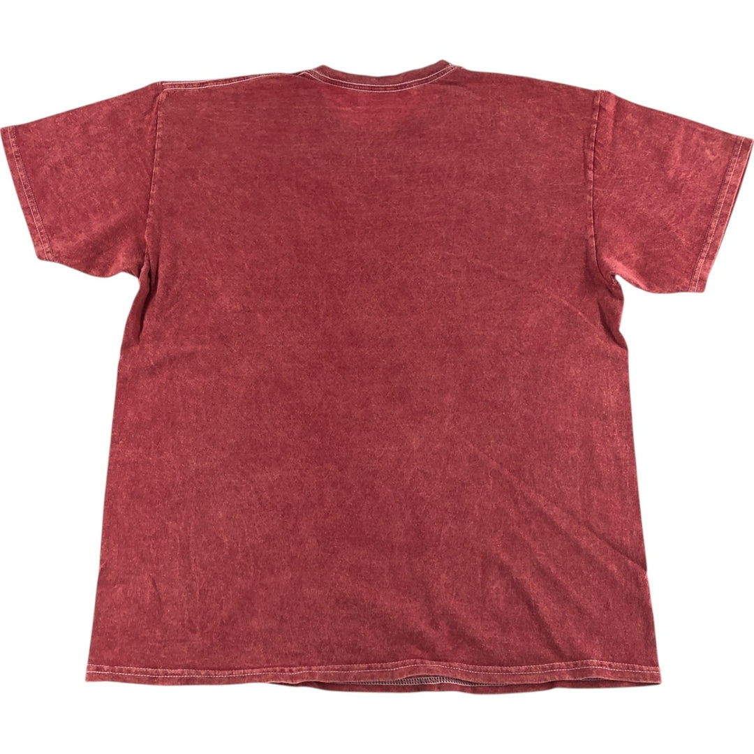 DEATH NOTE Misa Misa Anime Character Print T-Shirt Men's M size cotton red type reddish brown Vintage Second Hand