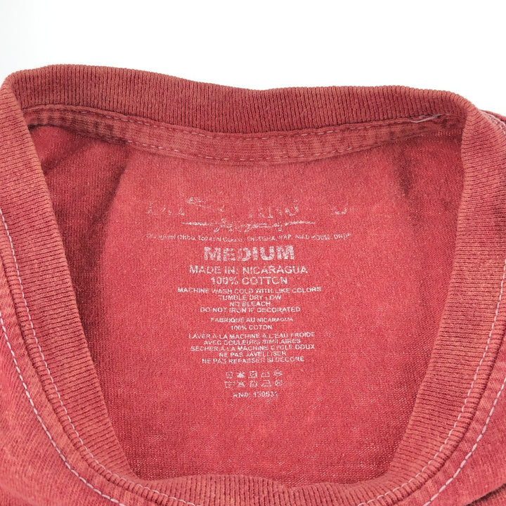 DEATH NOTE Misa Misa Anime Character Print T-Shirt Men's M size cotton red type reddish brown Vintage Second Hand