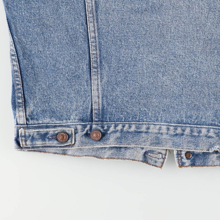 90'S Levi's Euro Model Denim Vest, Made in France, Men's Size M (approx.), Vintage unclear blue type Vintage Second Hand