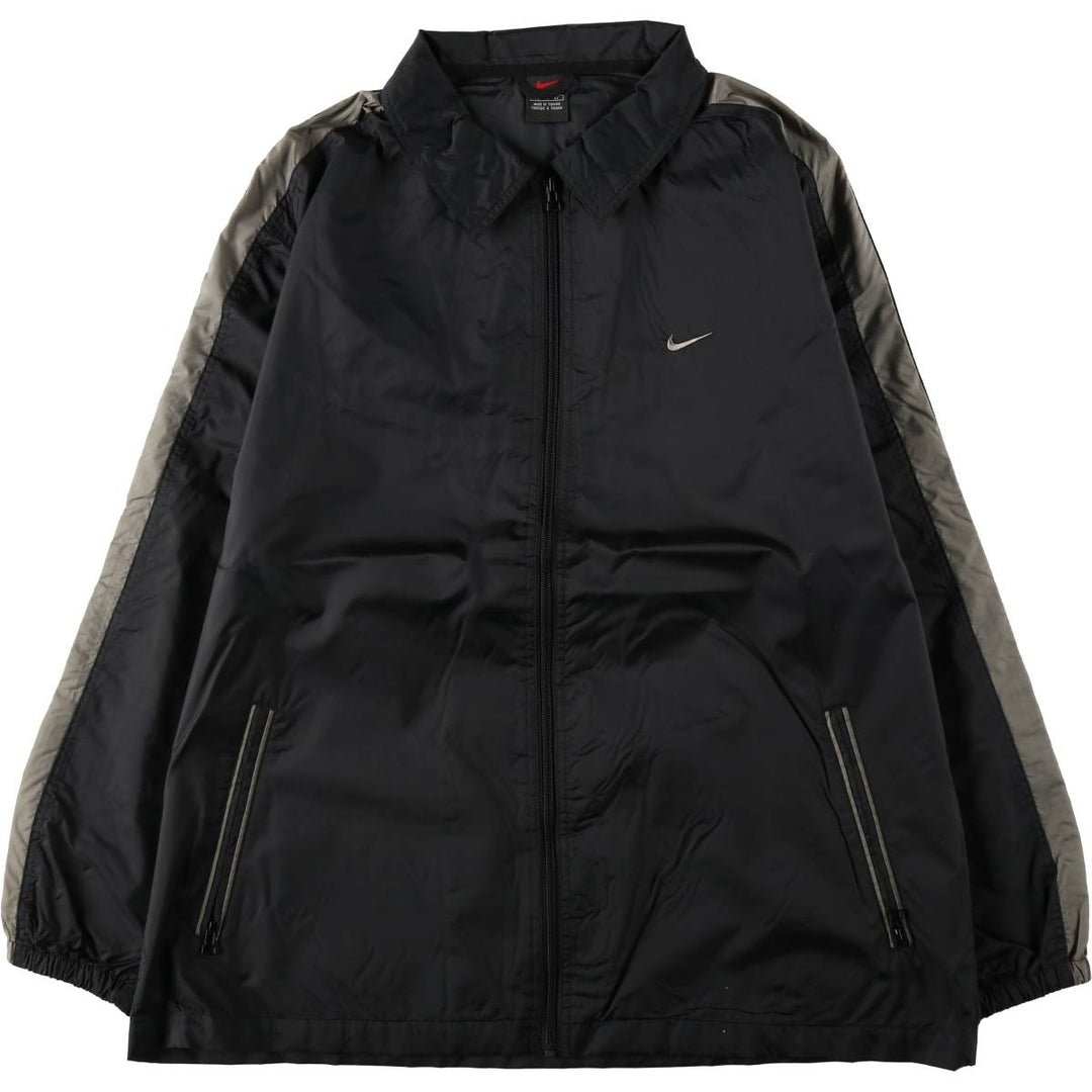 90s-00'S Nike Windbreaker, Men's Size XL (approx.), Vintage polyester black type Vintage Second Hand