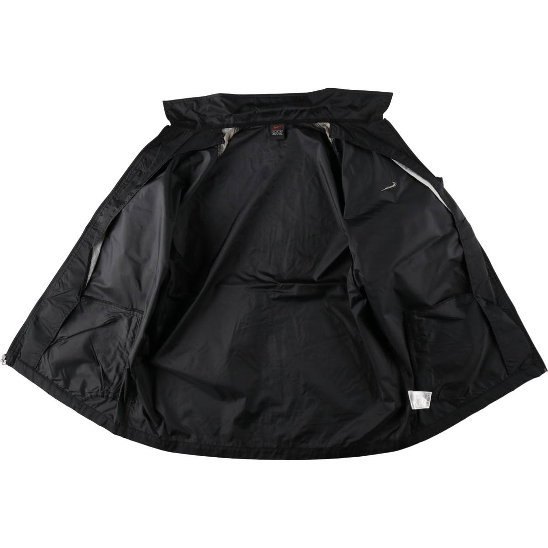 90s-00'S Nike Windbreaker, Men's Size XL (approx.), Vintage polyester black type Vintage Second Hand
