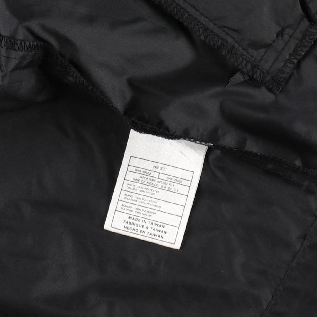 90s-00'S Nike Windbreaker, Men's Size XL (approx.), Vintage polyester black type Vintage Second Hand
