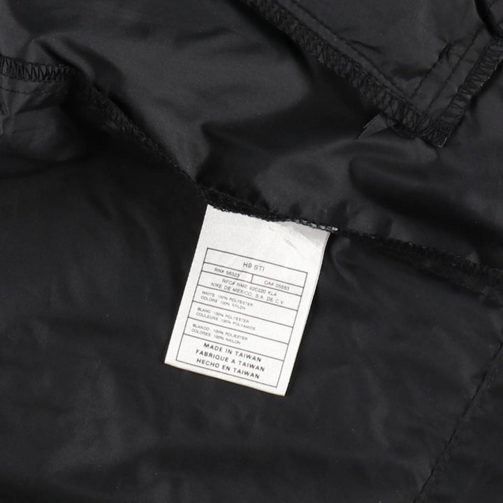 90s-00'S Nike Windbreaker, Men's Size XL (approx.), Vintage polyester black type Vintage Second Hand