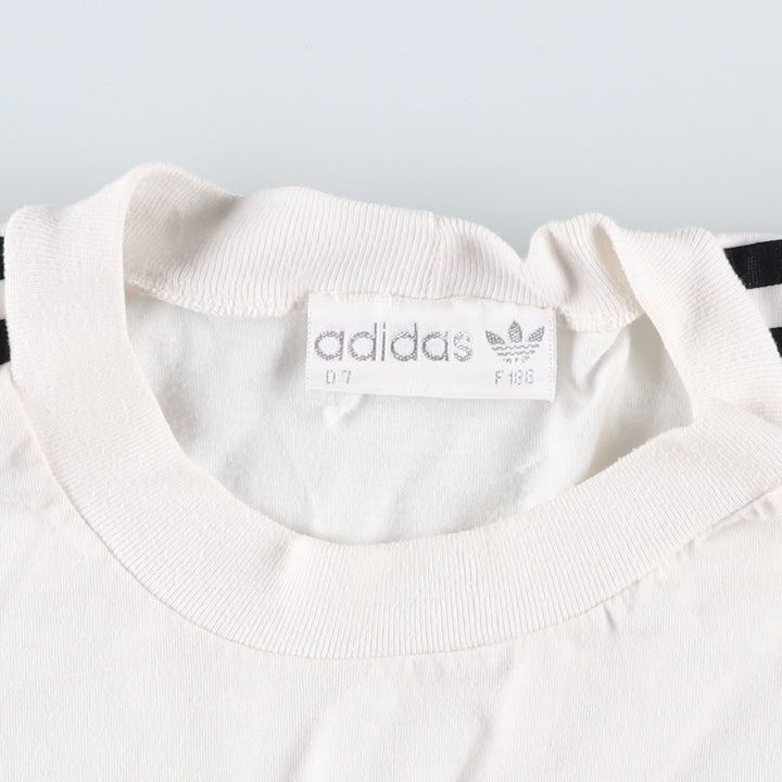 1980'S Adidas Germany National Team Sports Print T-Shirt, Men's Size L (approx.), Vintage cotton white type Vintage Second Hand
