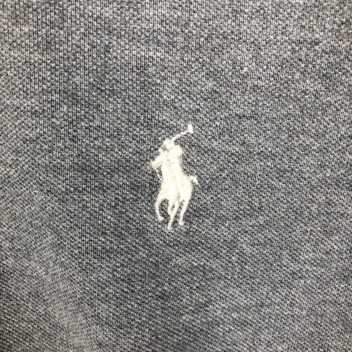 Ralph Lauren POLO RALPH LAUREN CUSTOM FIT short sleeve polo shirt men's XL equivalent cotton gray type Vintage Second Hand