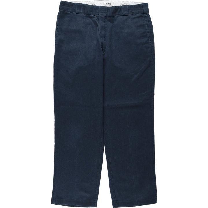 Dickies 874 FLEX ORIGINAL FIT Work Pants, Men's W37 equivalent. unclear navy blue type Vintage Second Hand