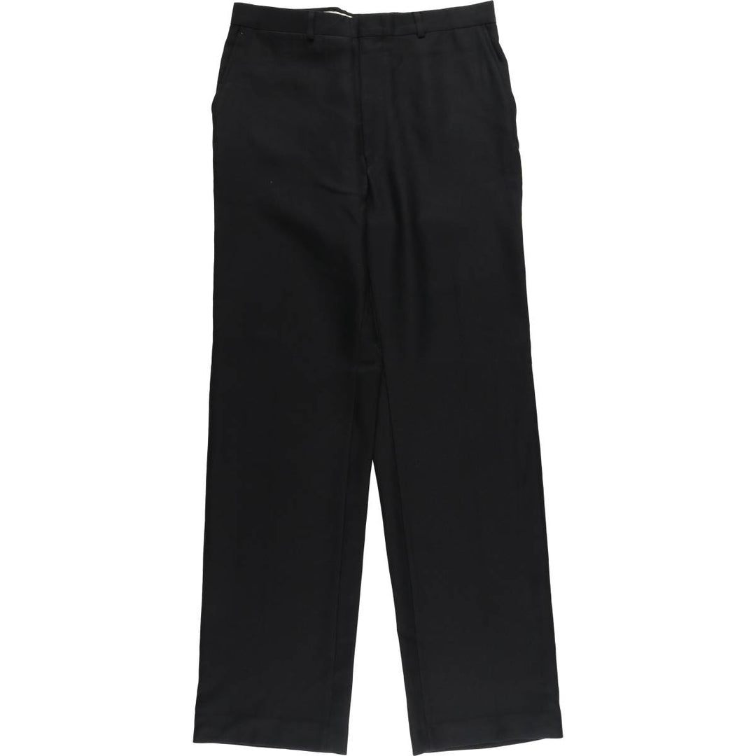 90'S Vintage Men's Slacks, Made in USA, Size W33 unclear black type Vintage Second Hand