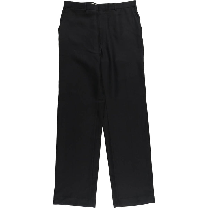 90'S Vintage Men's Slacks, Made in USA, Size W33 unclear black type Vintage Second Hand