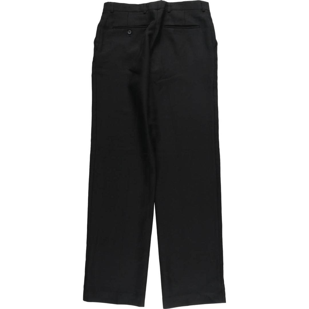 90'S Vintage Men's Slacks, Made in USA, Size W33 unclear black type Vintage Second Hand