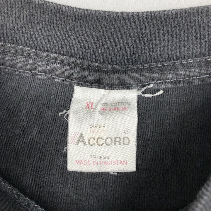 90'S ACCORD Tequila Rose Tequila Rose Advertising T-Shirt, Men's XL equivalent, Vintage cotton black type Vintage Second Hand